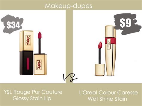 ysl glossy stain dupe 2018|YSL Rouge Pur Couture Glossy Stain .